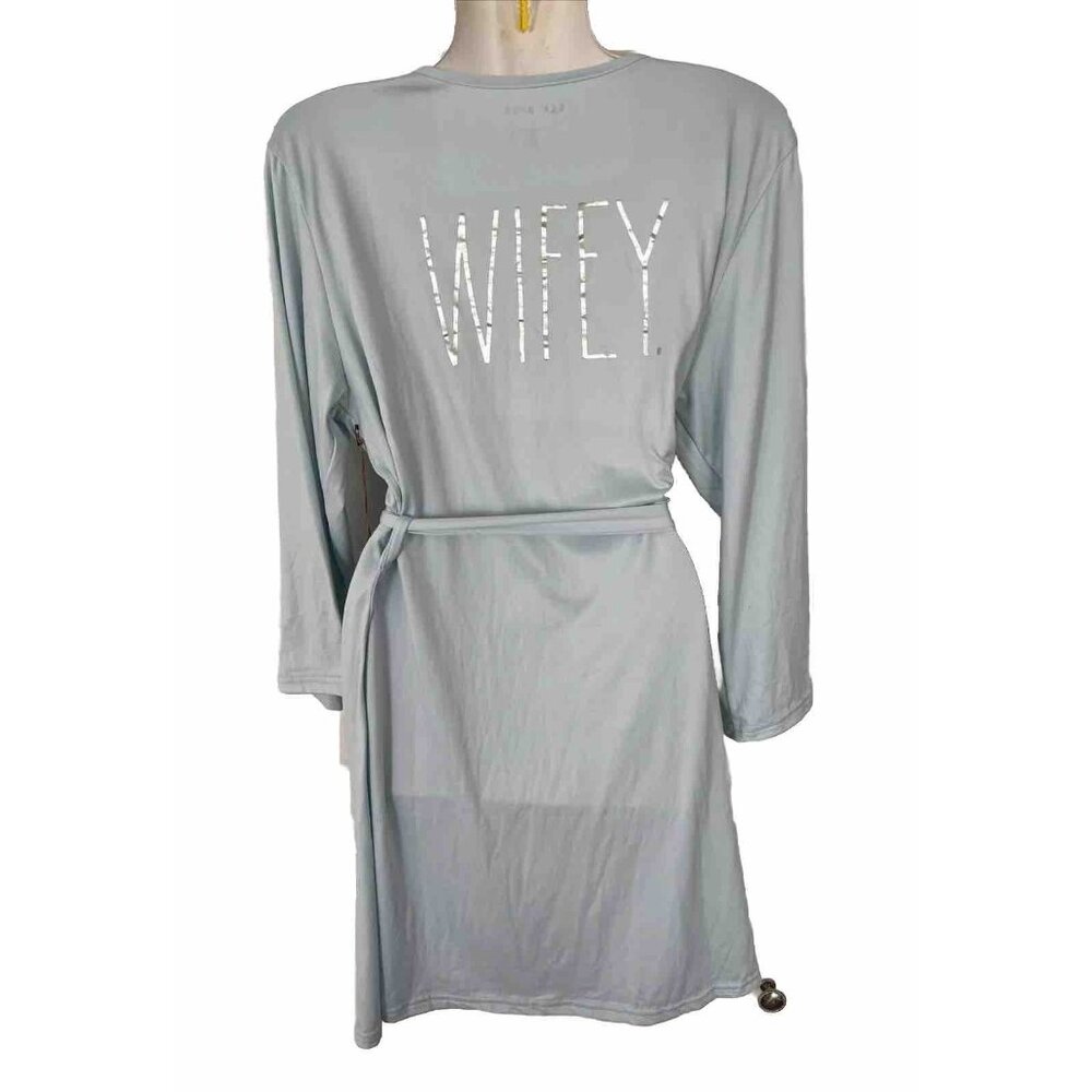 Rae Dunn WIFEY Robe Bride Wedding Bachelorette Wife Medium 2022